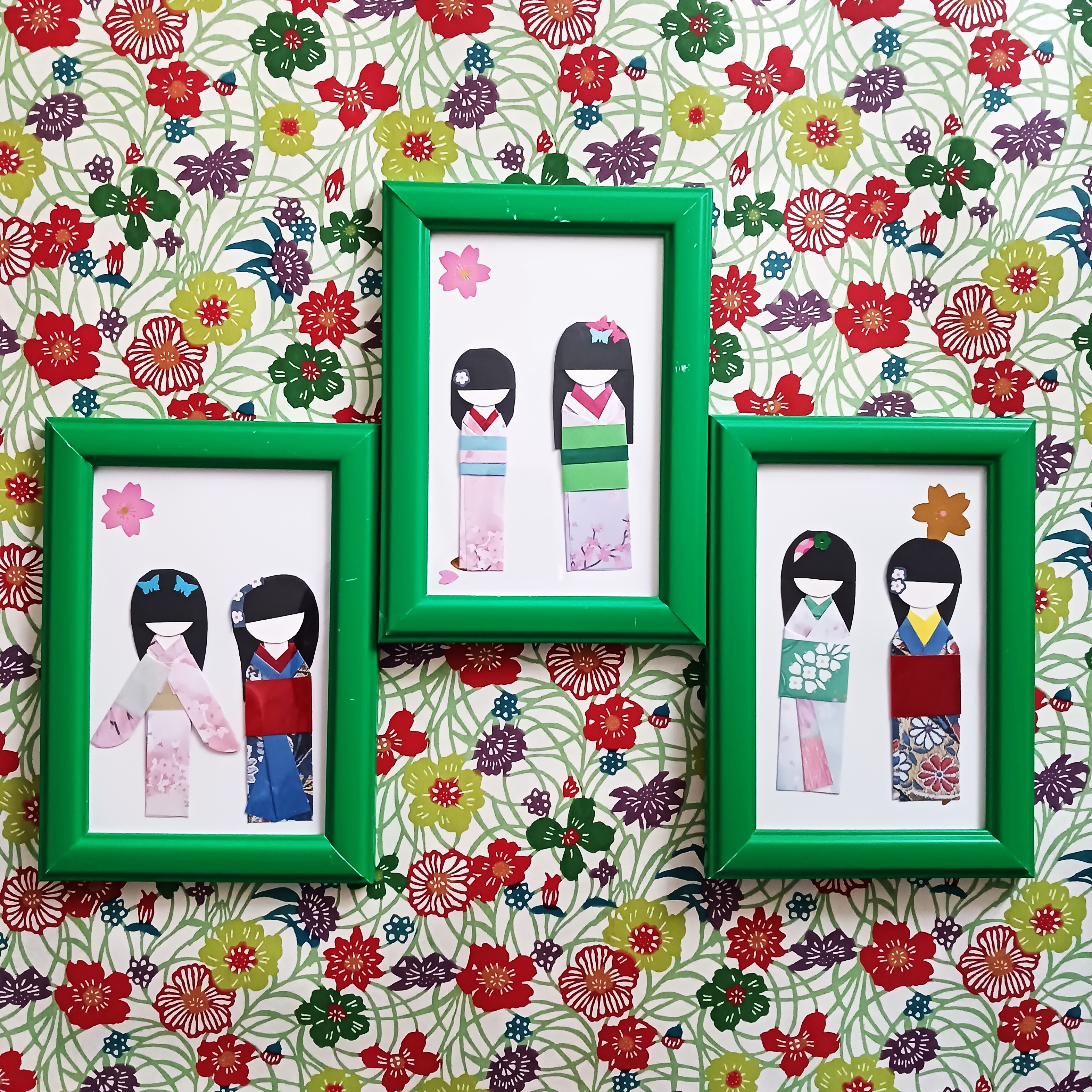 Washi-Ningyou de 8 cm